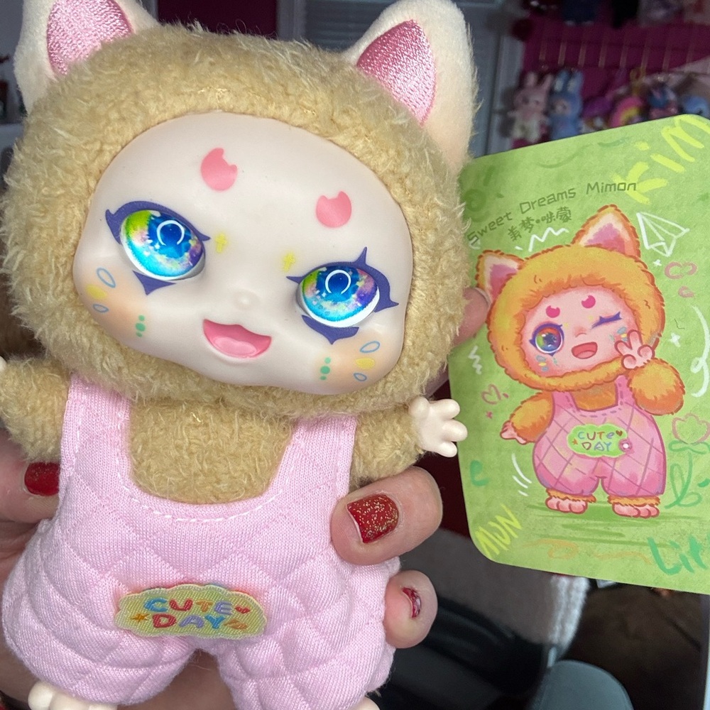 Kimmon I'm MiMon Series Blind Box Plushie Keychain